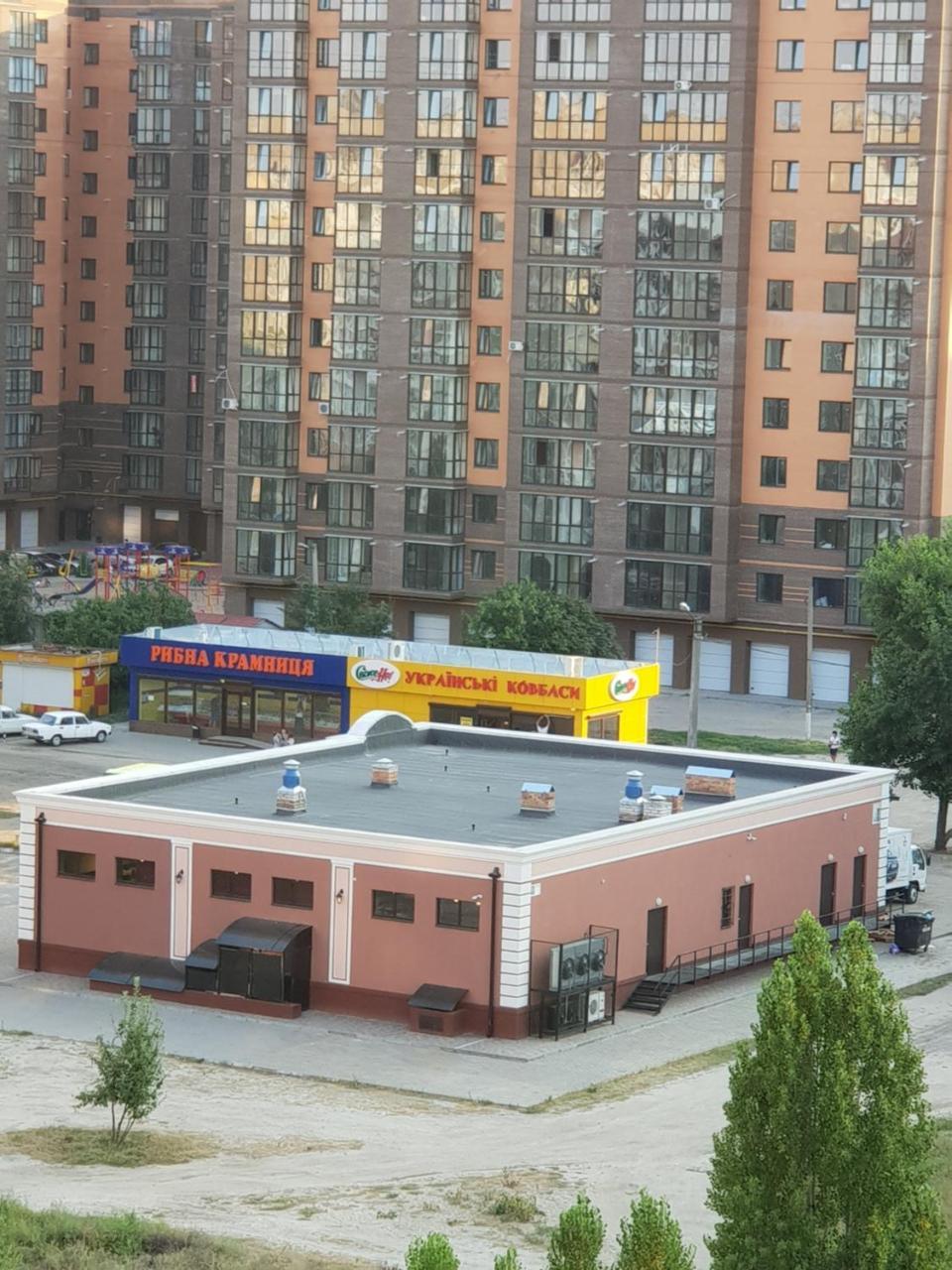 Apartament Near Dnieper Cherkasy Bagian luar foto
